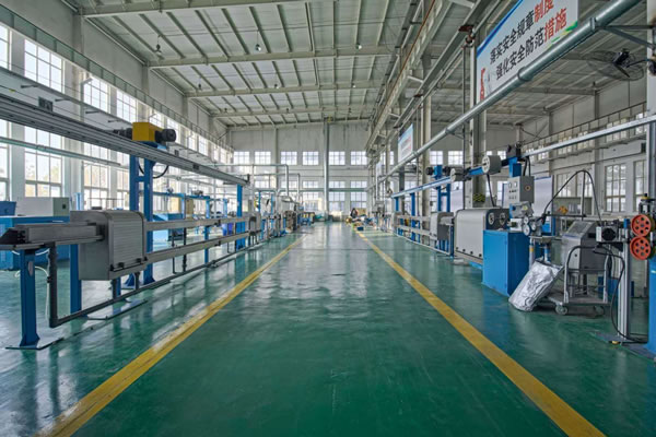 金山電纜自動化線纜流水生產線